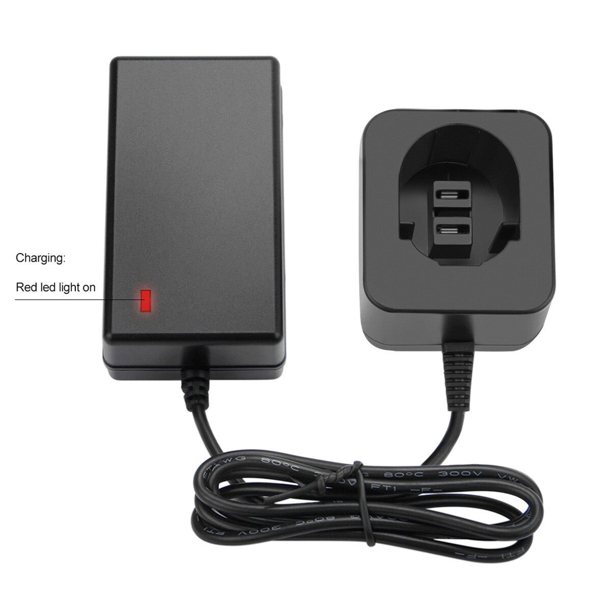 SHENTEC Battery Charger for Dewalt DW925K-2, DW925K2, DW920K, DW920K-2 (1.2V–18V)