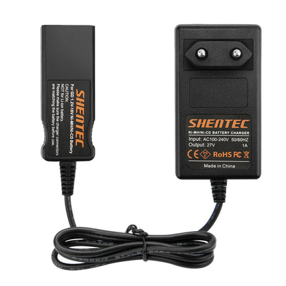 SHENTEC 18V Ni-MH/Ni-CD Battery Charger For Gardena Turbotrimmer SmallCut 300 648872 8834-20
