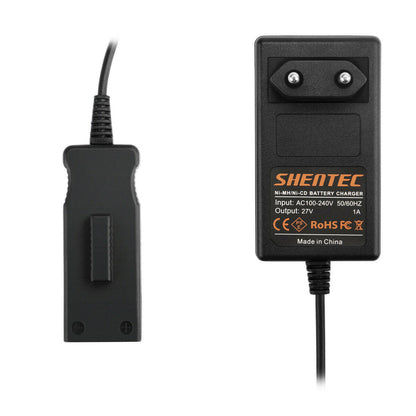 SHENTEC 18V Ni-MH/Ni-CD Battery Charger For Gardena Turbotrimmer SmallCut 300 648872 8834-20