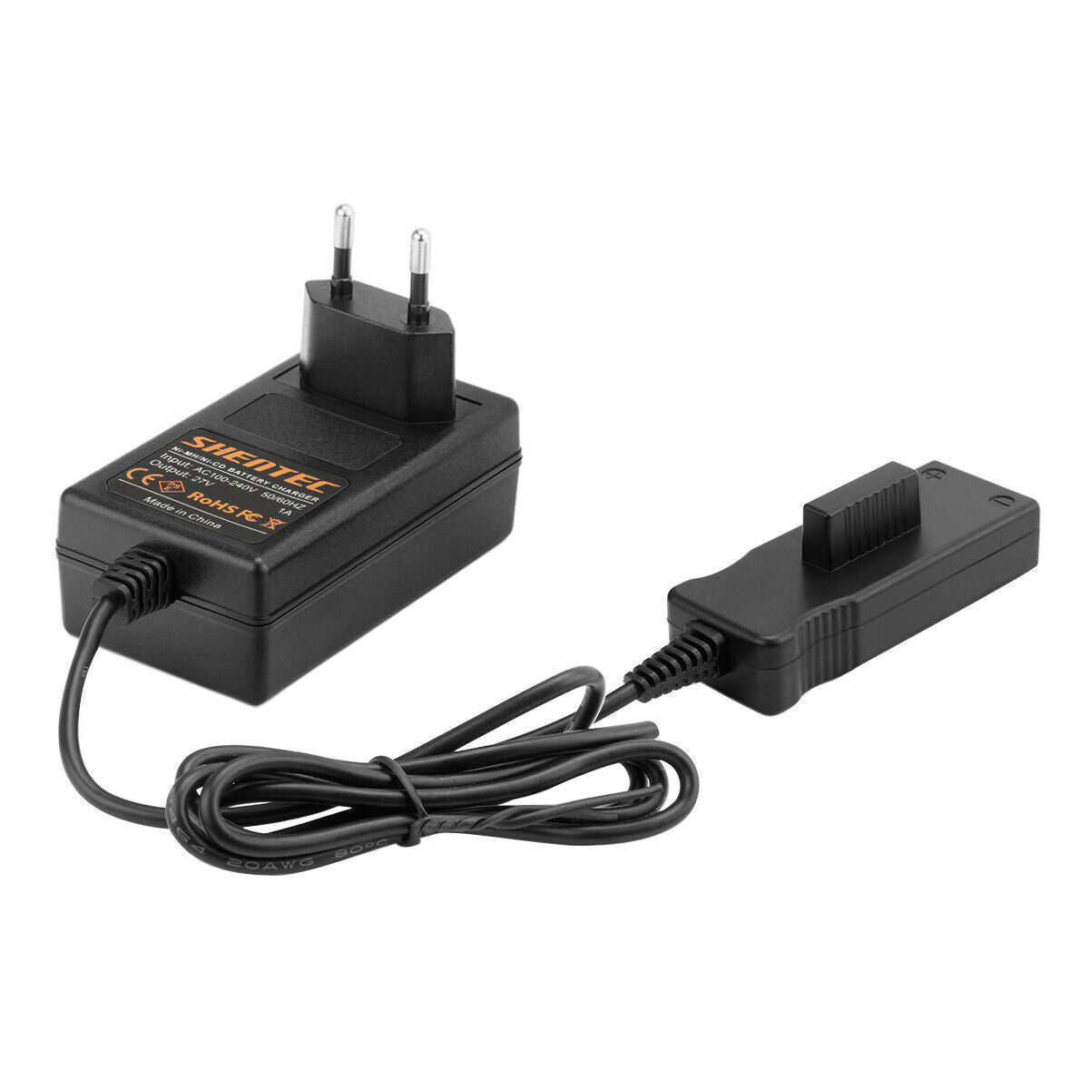 SHENTEC 18V Ni-MH/Ni-CD Battery Charger For Gardena Turbotrimmer SmallCut 300 648872 8834-20