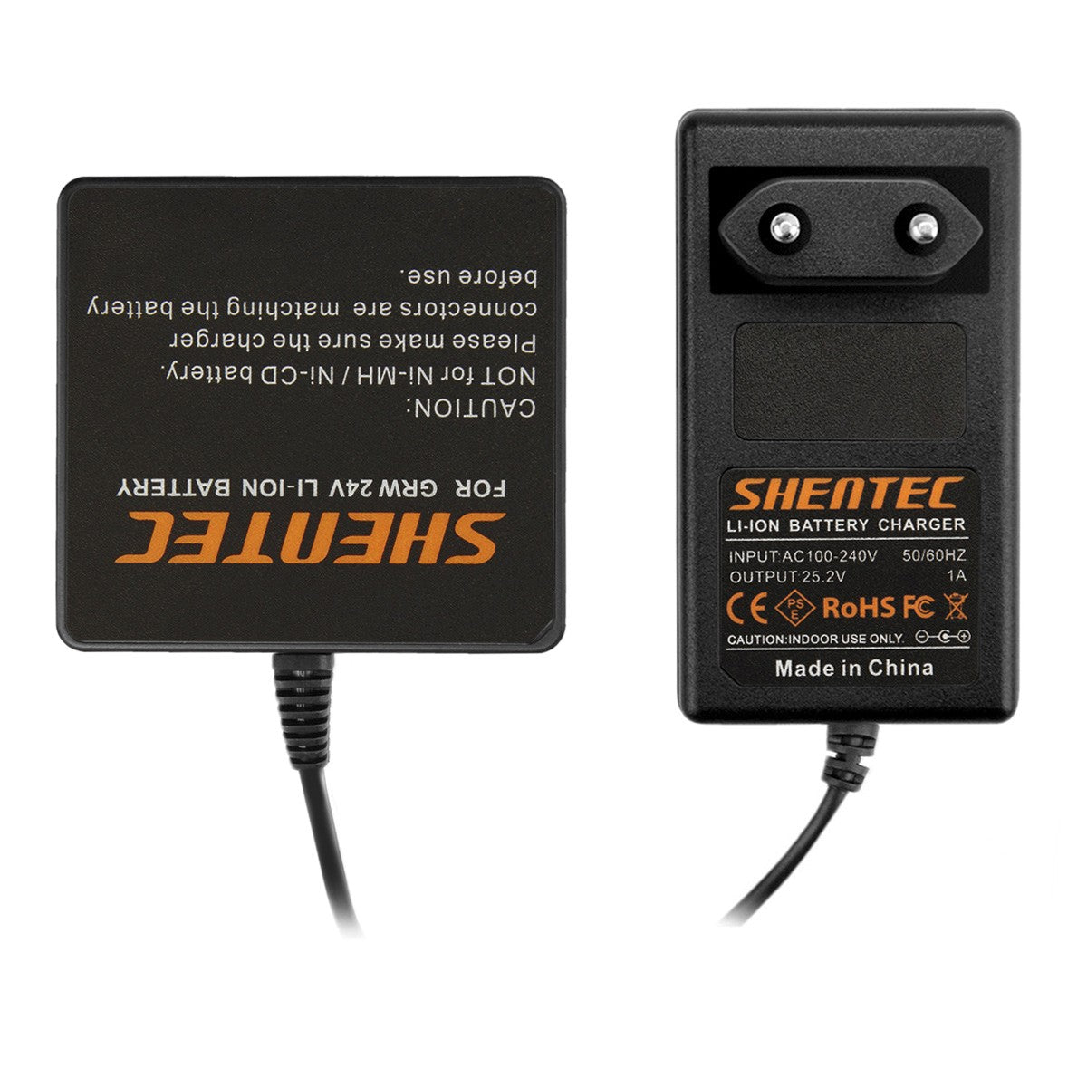SHENTEC 24V Lithium Battery Charger for GreenWorks G-24 29807 29322 29852 29837 29842