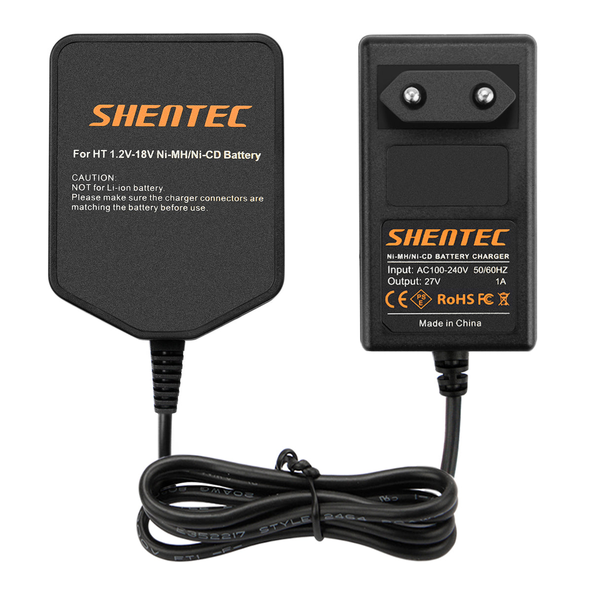 SHENTEC Battery Charger For Hitachi EB1214L EB1220BL EB1222HL EB1230HL EB1233X EB1226HL