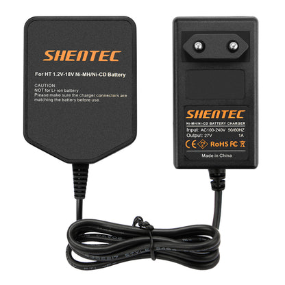 SHENTEC Battery Charger For Hitachi EB1214L EB1220BL EB1222HL EB1230HL EB1233X EB1226HL