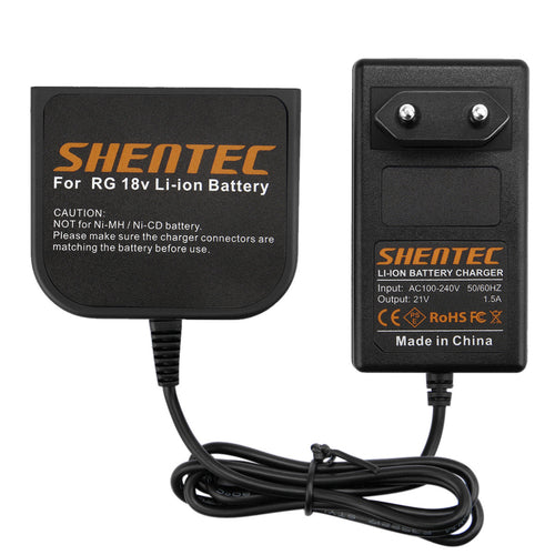 SHENTEC 18V Li-ion Battery Charger for AEG M1830R B1820R L1815R B1830R BUS18X B1814G BX18