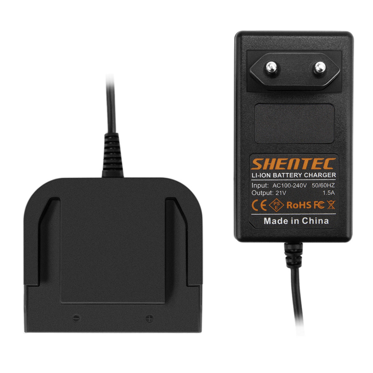 SHENTEC 18V Li-ion Battery Charger for AEG M1830R B1820R L1815R B1830R BUS18X B1814G BX18