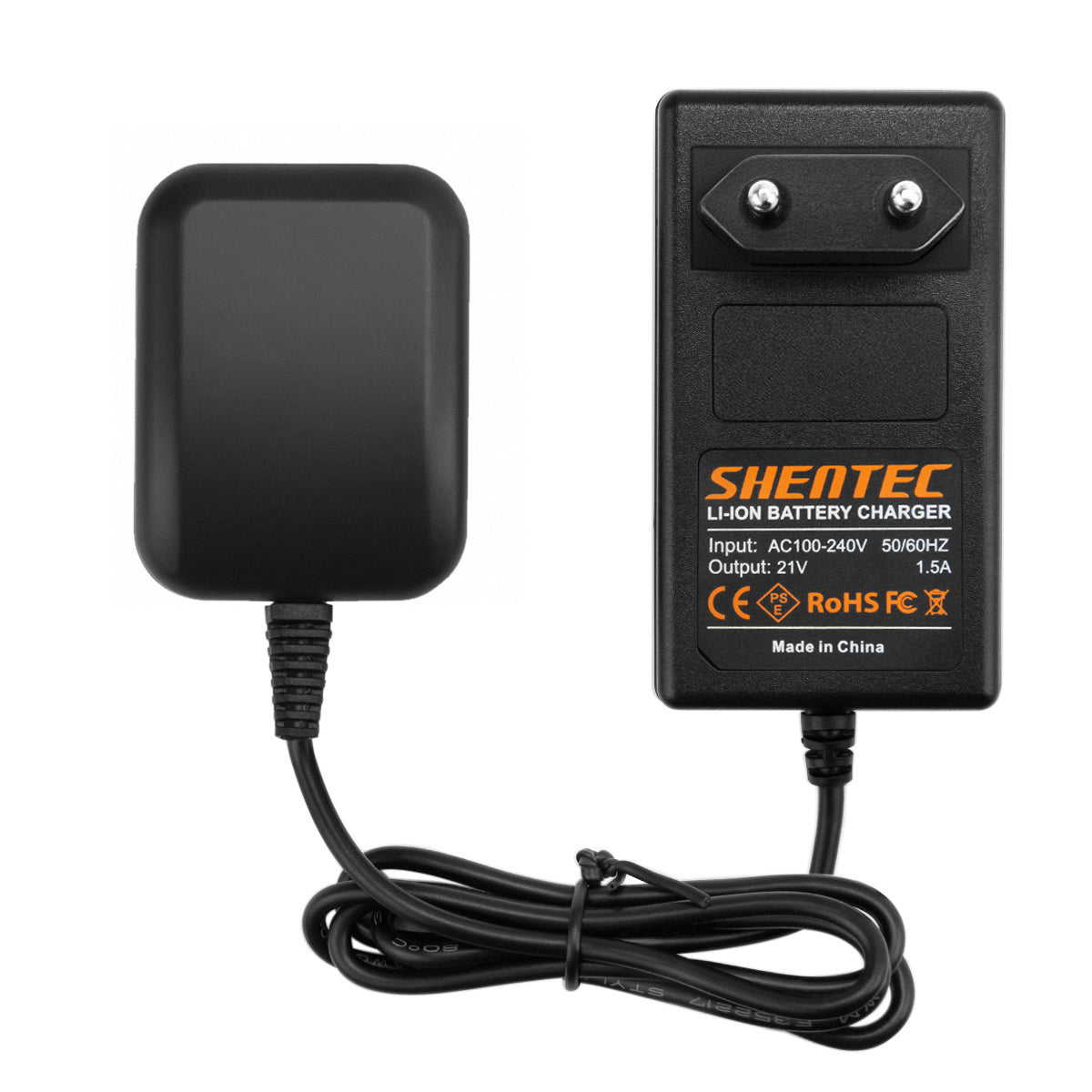 SHENTEC Li-ion Battery Charger for Makita BL1830 LXT400 BL1815 BL1840 194205-3 BL1850