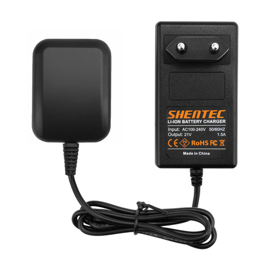 SHENTEC Li-ion Battery Charger for Makita BL1830 LXT400 BL1815 BL1840 194205-3 BL1850
