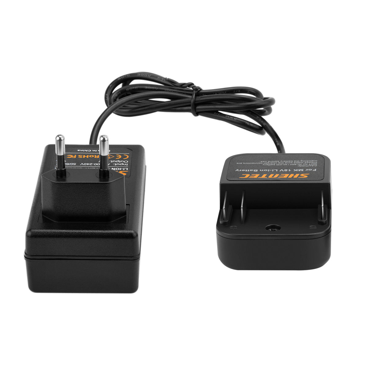 SHENTEC Li-ion Battery Charger for Makita BL1830 LXT400 BL1815 BL1840 194205-3 BL1850