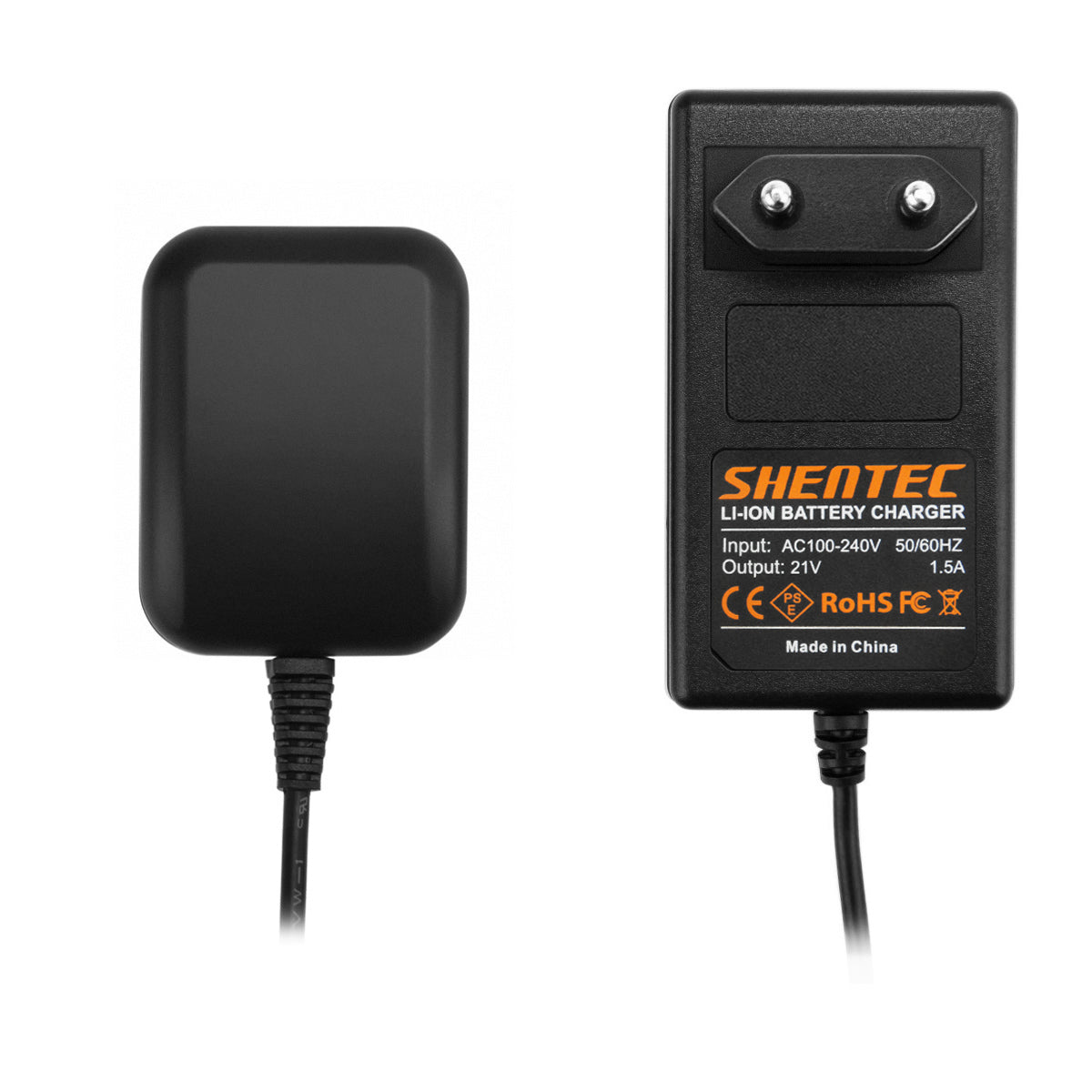 SHENTEC Li-ion Battery Charger for Makita BL1830 LXT400 BL1815 BL1840 194205-3 BL1850