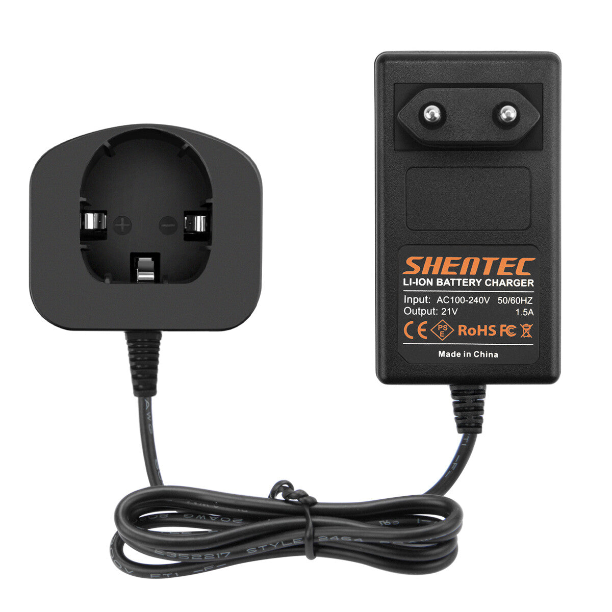 SHENTEC 18V Battery Charger for RYOBI BPL18151/P105/P106/P108/P102/CMD-1802/CMI-1802