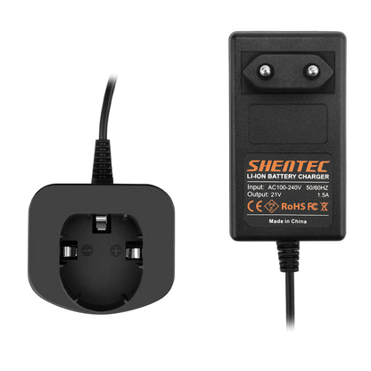 SHENTEC 18V Battery Charger for RYOBI BPL18151/P105/P106/P108/P102/CMD-1802/CMI-1802
