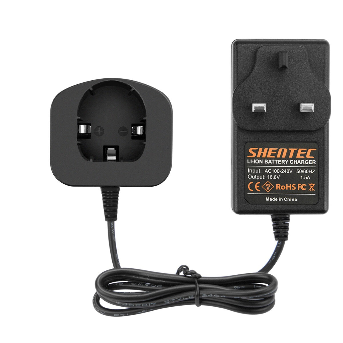 SHENTEC Battery Charger For 14.4V RYOBI BPL1414 CDD144V22 130171003 LCD14022