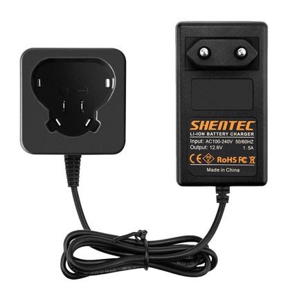 SHENTEC 12V Li-ion Battery Charger For Worx WA3503 WA3509 RW9300 WX382 WU288 WX125 WX283