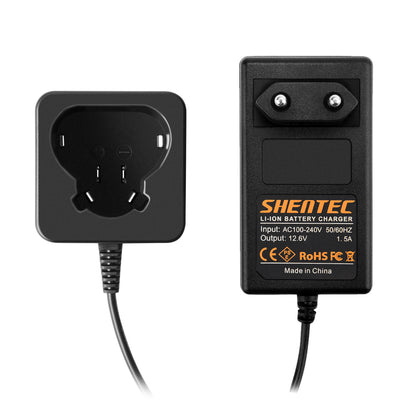 SHENTEC 12V Li-ion Battery Charger For Worx WA3503 WA3509 RW9300 WX382 WU288 WX125 WX283