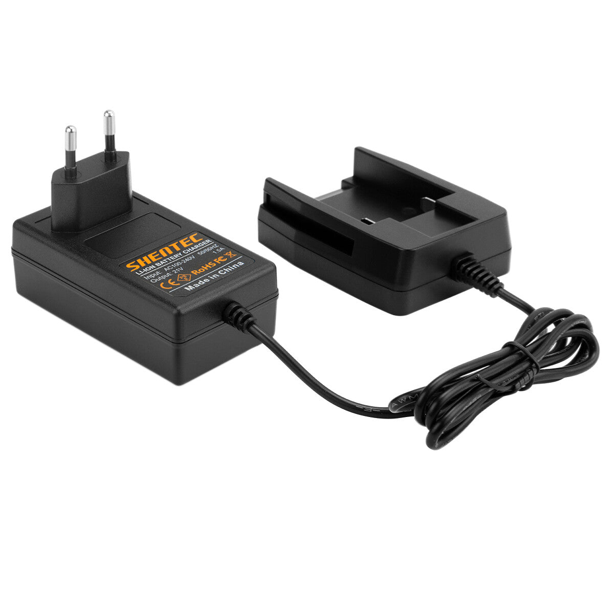SHENTEC 18V Li-ion Battery Charger For Worx WA3575 WA3525 WA3520 WA3512 WG153 WG154 WG165