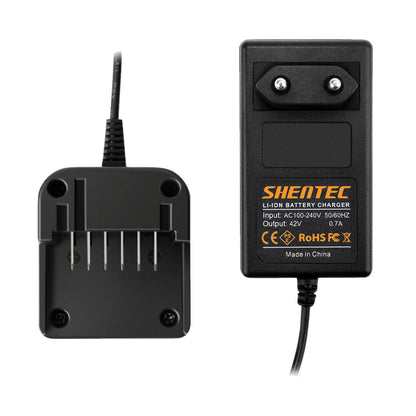 SHENTEC 36V Li-ion Battery Charger For Worx WA3734 WA3536 WG268E WG568E WG168E WG368E WG776E
