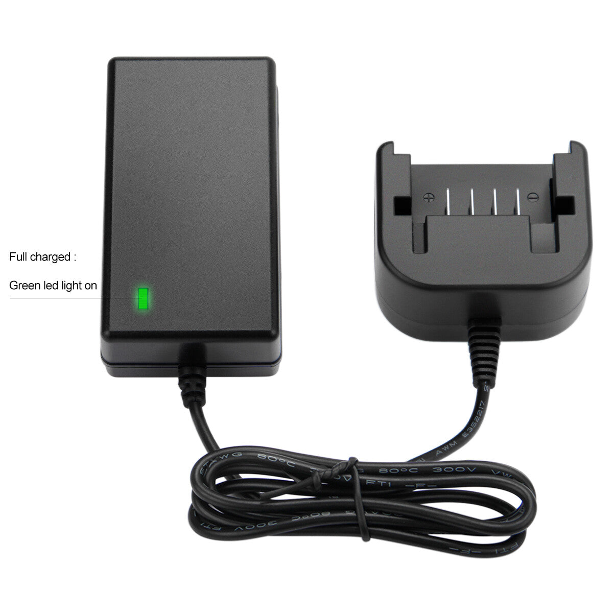 SHENTEC 20V Li-ion Battery Charger for Worx WX390 WG549 WX390.1 WA3551.1 WX523.9