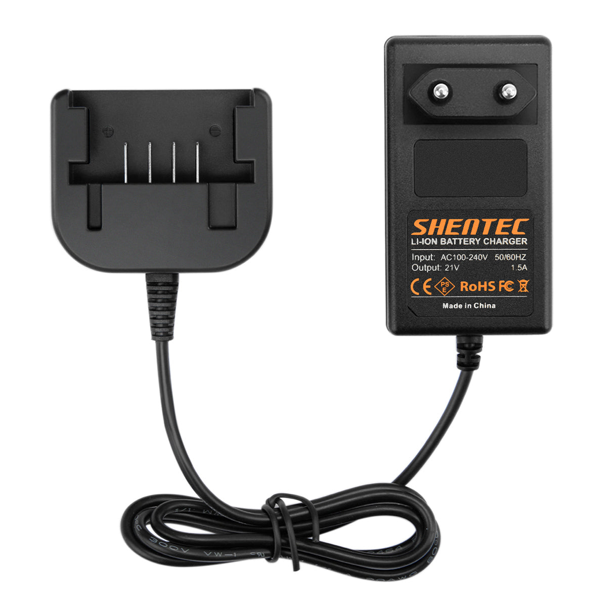 SHENTEC Li-ion Battery Charger For Worx 20V WX678 WG259 WX390.1 WX393.3 WG549E.9 WA3551.1