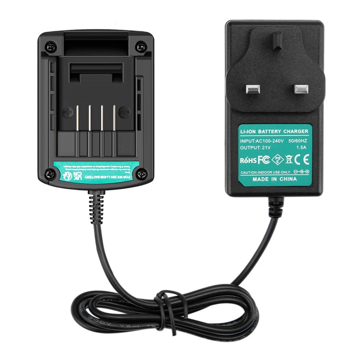 SHENTEC 20V Lithium Charger For Worx WA3551.1 WX678 WG549 WX390.1 WX523