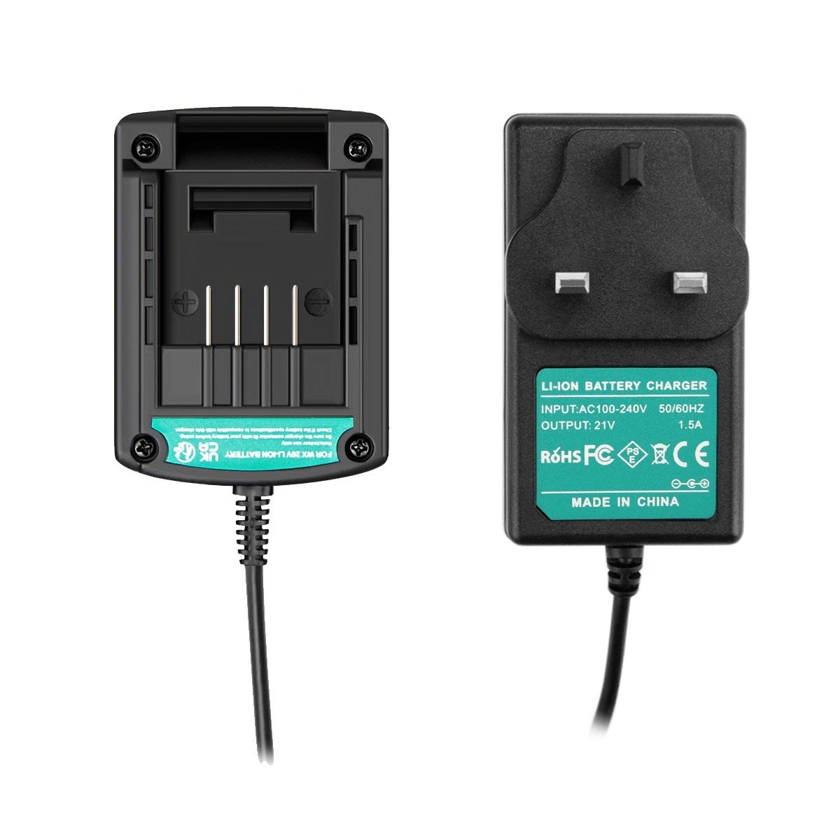 SHENTEC 20V Lithium Charger For Worx WA3551.1 WX678 WG549 WX390.1 WX523