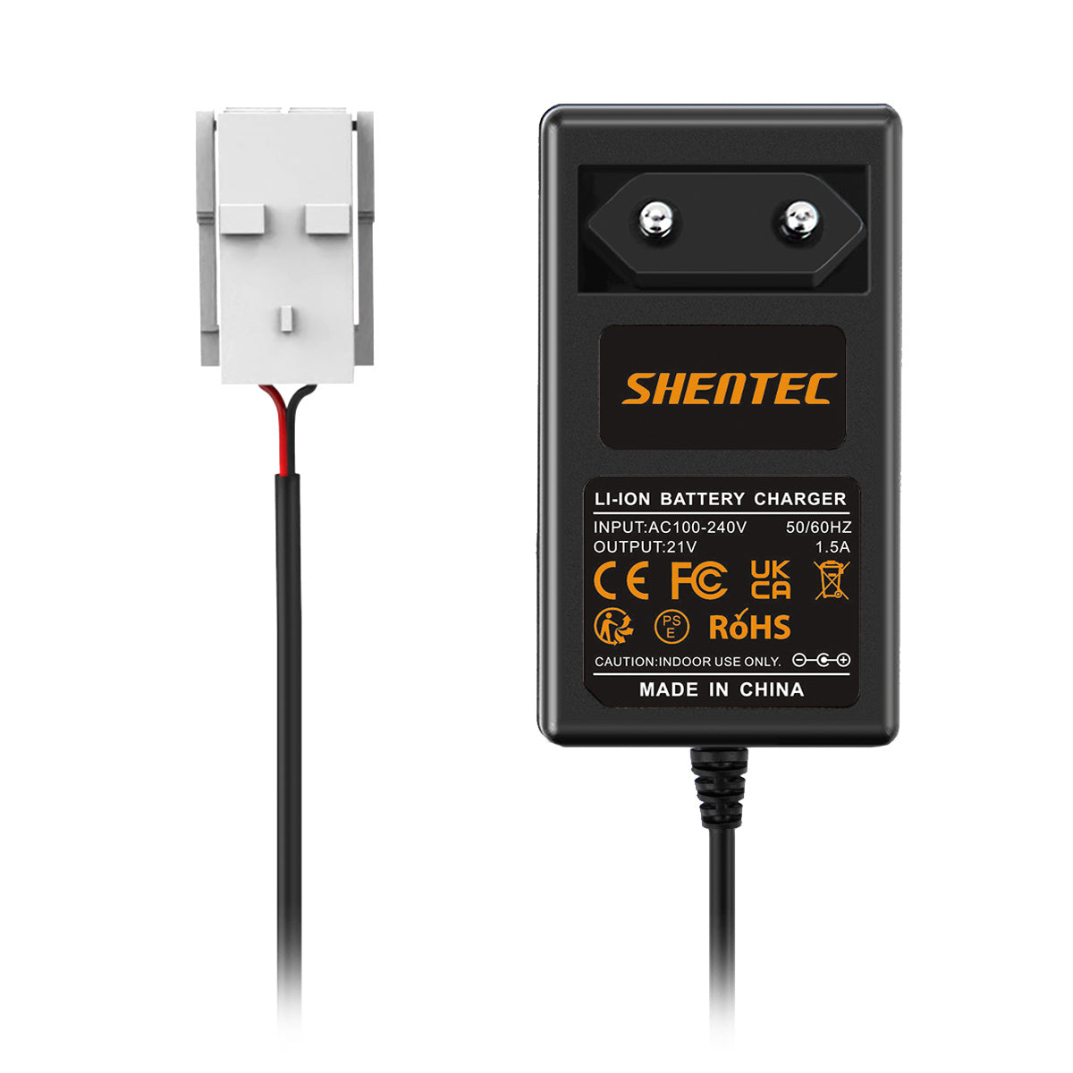 SHENTEC 20V Li-ion Battery Charger For Worx 50032492 50032774 WA3230 WA3231 WR105SI