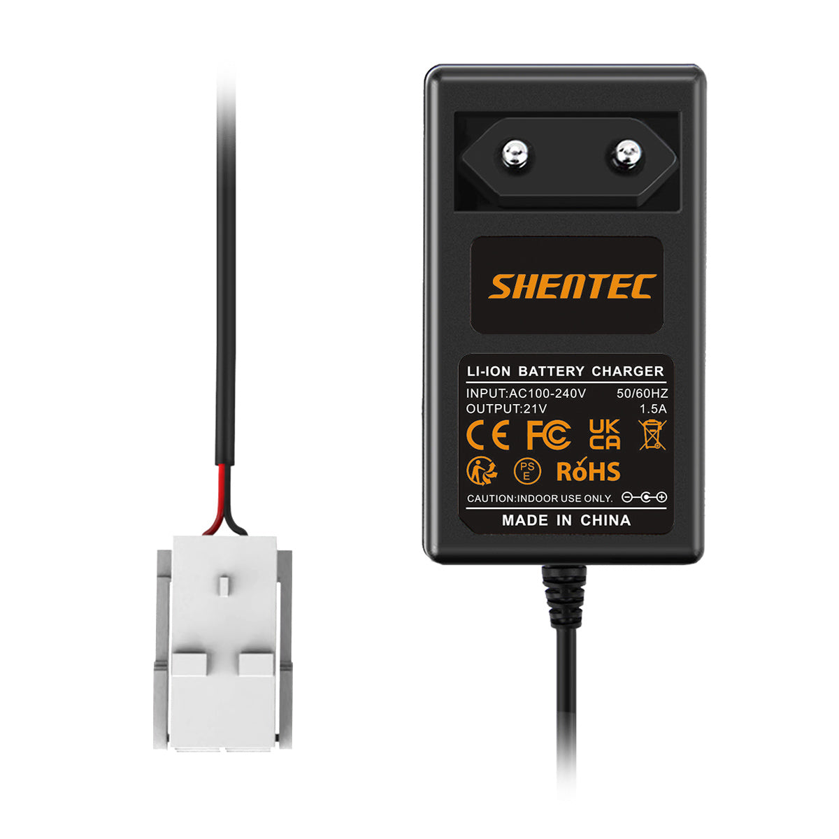 SHENTEC 20V Li-ion Battery Charger For Worx 50032492 50032774 WA3230 WA3231 WR105SI