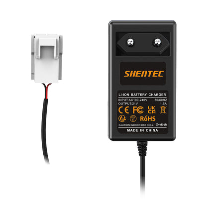 SHENTEC 20V Li-ion Battery Charger For Worx 50032492 50032774 WA3230 WA3231 WR105SI