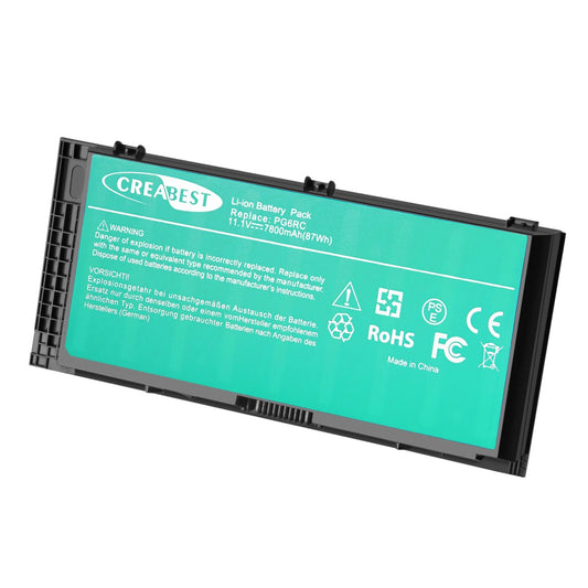 7.8Ah X57F1 86Wh Battery For Dell Precision M4600 M4700 M6600 M4800 451-11744 FV993