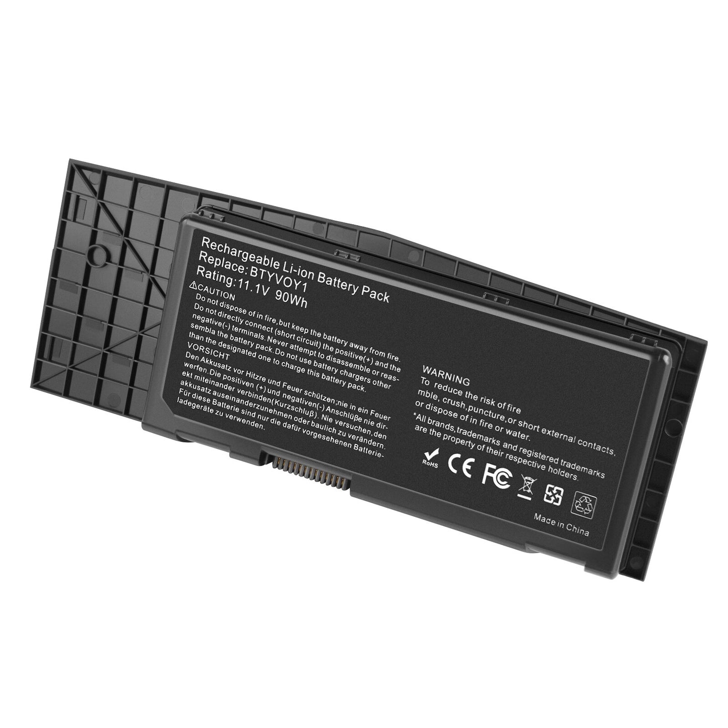 11.1V C0C5M CN-07XC9N BTYVOY1 7XC9N Battery For Dell Alienware M17x R3 M17x R4