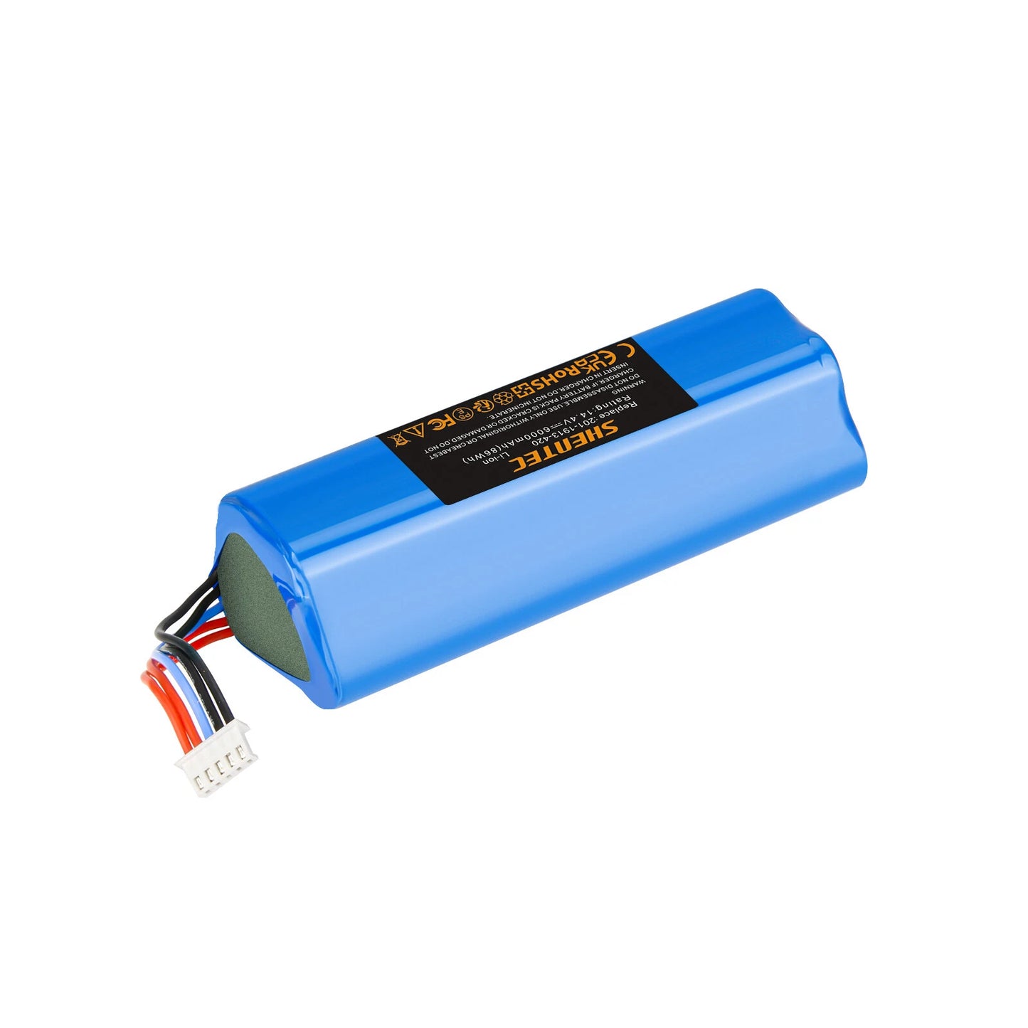 SHENTEC 6Ah Li-ion Battery for Ecovacs 201-1913-4200 S10-Li-144-5200 DBX11-11/21