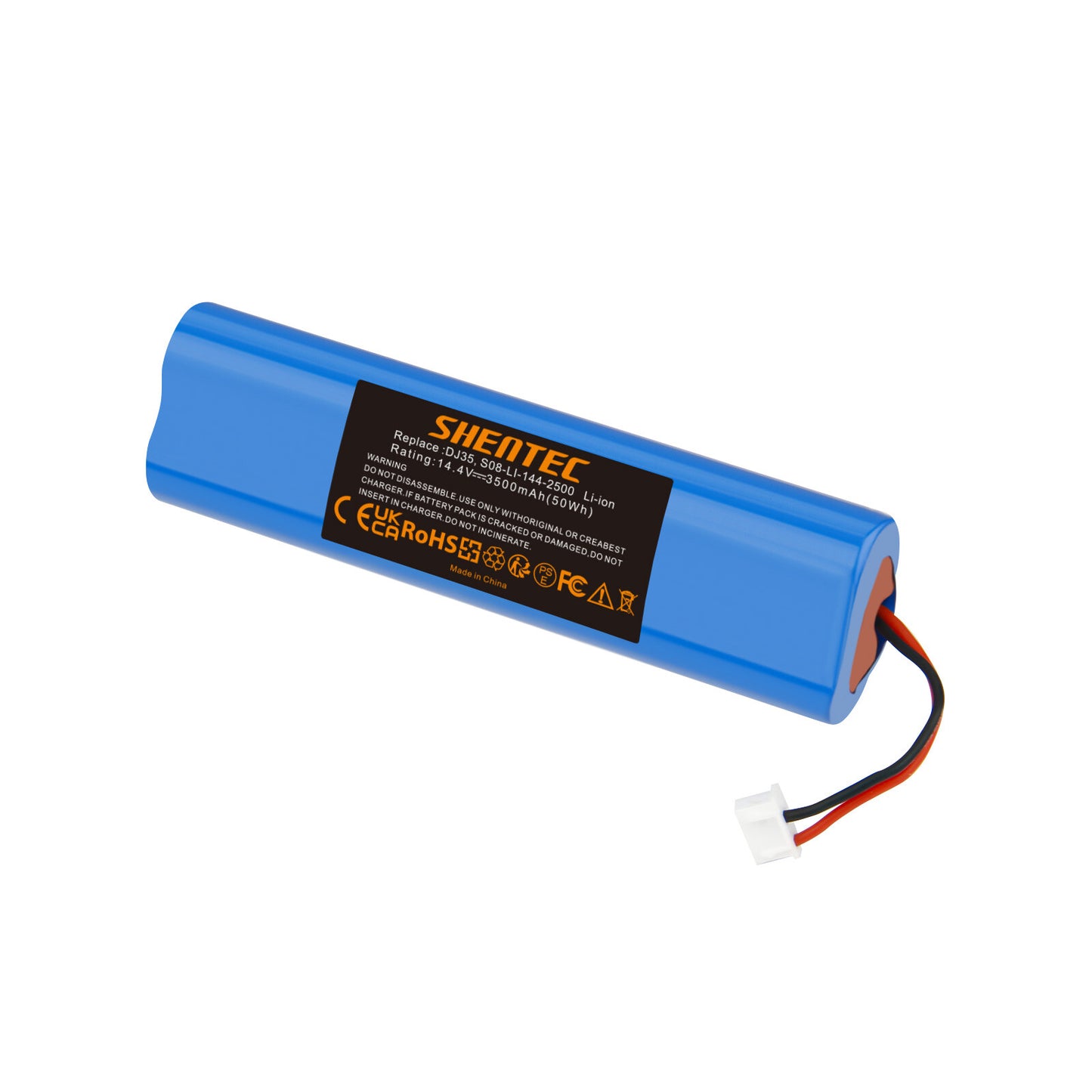 SHENTEC 3500mAh 14.4V Li-ion Battery for Ecovacs Deebot DJ35 DJ36 DK35 DK36 DK520 DN520