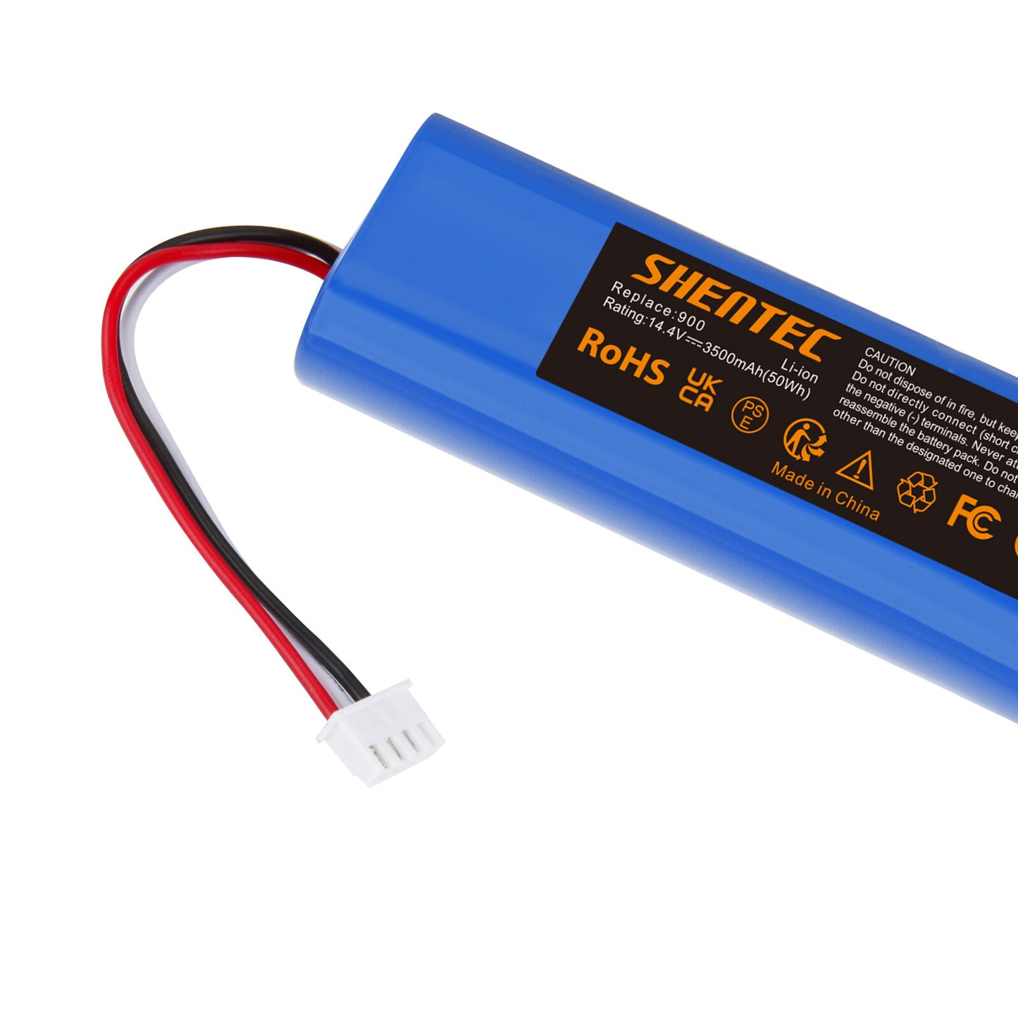 SHENTEC 3.5Ah 14,4V Li-ion Replacement Battery For Ecovacs Deebot Ozmo 900 901 905 920 S01-LI-148-2600