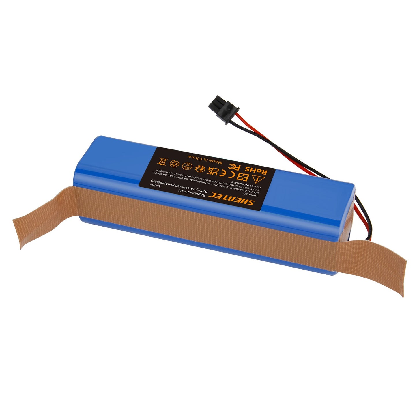 SHENTEC 14.4V 6.8Ah Replacement Battery for Eufy RoboVac X8 T226X,X8 Pro,X8Hybrid, Ersetzen PA61