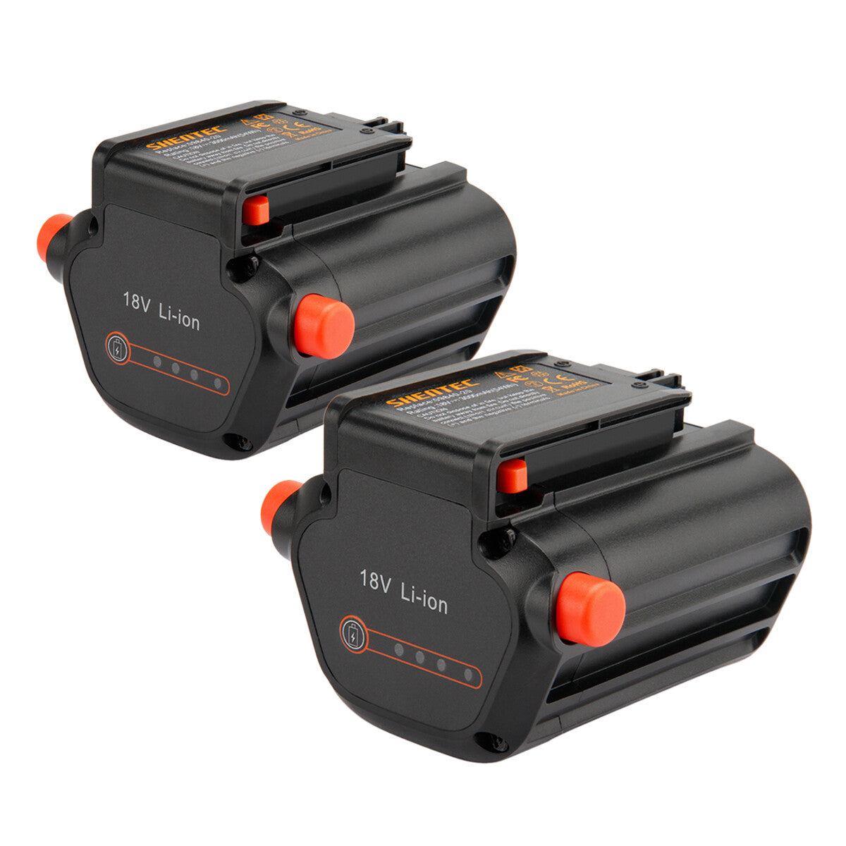 SHENTEC 2X 3000mAh 09840-20 BLi-18 Li-ion Battery For Gardena Delimber TCS Li-18/20