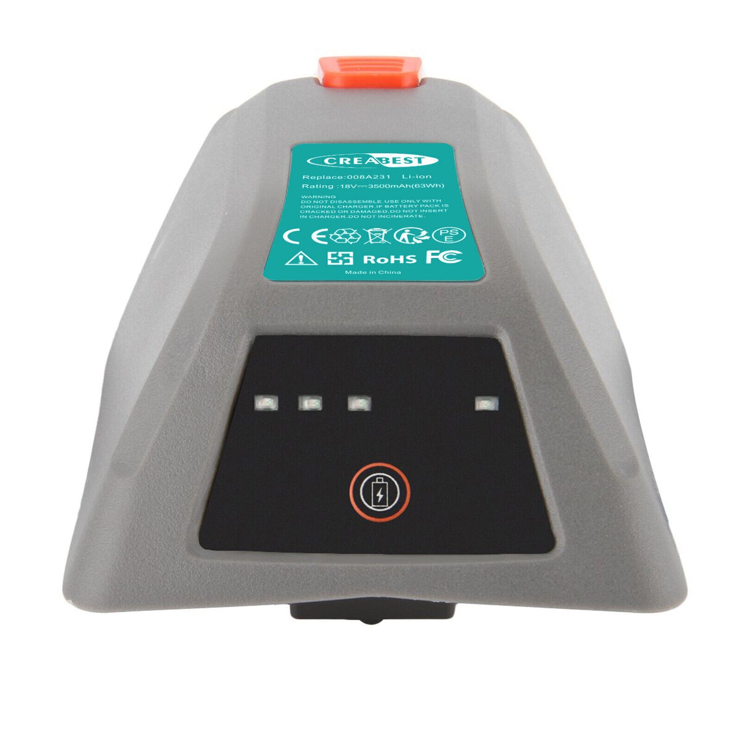 18V 3500mAh Battery + Charger for Gardena 8025-20 Comfort Wall-Mounted Hose Box 35 roll-up 008A231