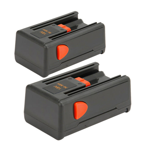 SHENTEC 2x 18V 2AH Ni-MH Battery For Gardena 8834-20 648844 648872 SmallCut 300 EasyCut 42