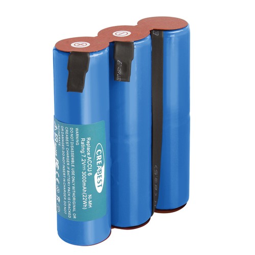 SHENTEC 3000mAh 7.2V Ni-MH Battery for Gardena Hedge Shears Accu 6 Battery 6 Grass Shears ST 6
