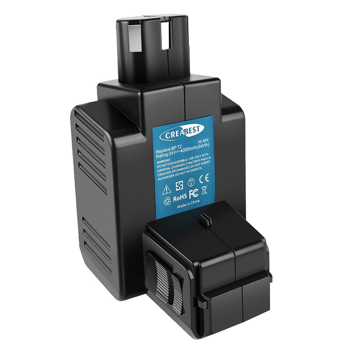 SHENTEC 24V Battery 4000mAh Ni-MH For Hilti BP72 BP 72 BP60 C7/36 TCU 7/36 C 7/24 TE5A