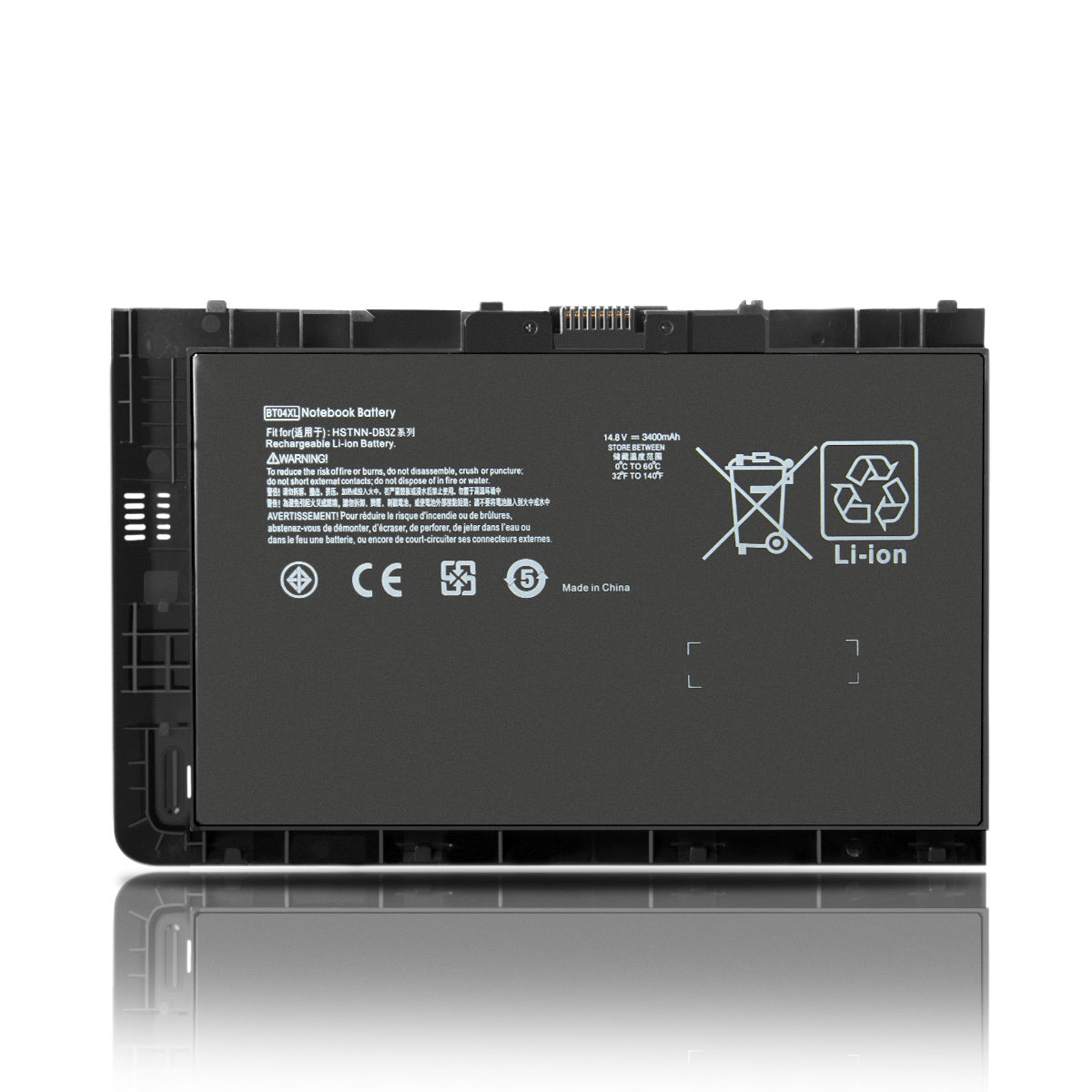 52Wh 14,8V BT04XL HSTNN-DB3Z BA06XL Battery For HP EliteBook Folio 9470m 9480m