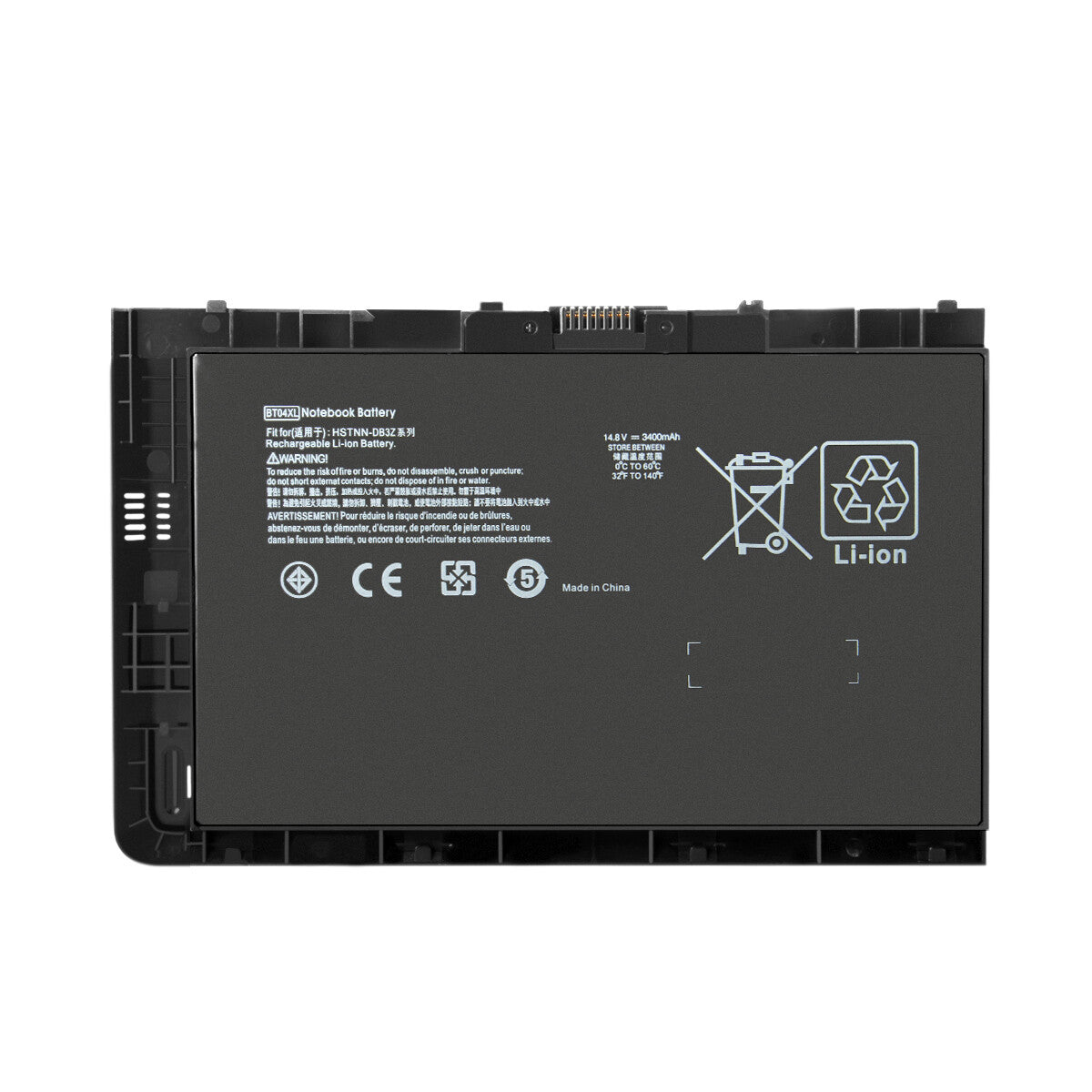 52Wh 14,8V BT04XL HSTNN-DB3Z BA06XL Battery For HP EliteBook Folio 9470m 9480m