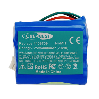 7.2V 4.0Ah Replacement Battery For iRobot Braava 380 380T 390 390T Mint 5200 5200C