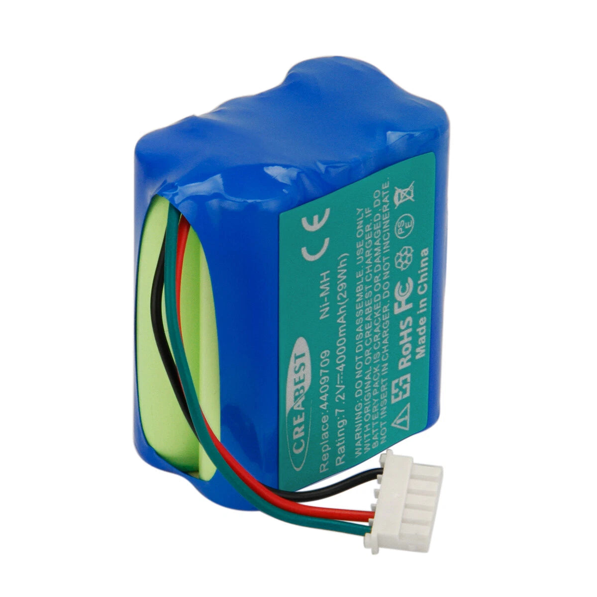 7.2V 4.0Ah Replacement Battery For iRobot Braava 380 380T 390 390T Mint 5200 5200C