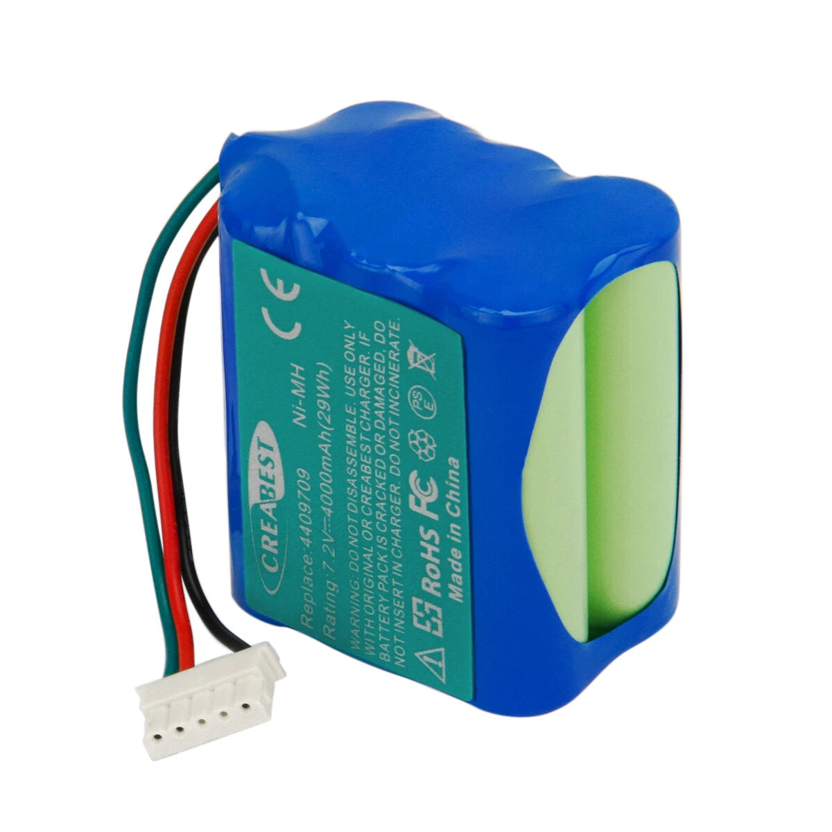 7.2V 4.0Ah Replacement Battery For iRobot Braava 380 380T 390 390T Mint 5200 5200C