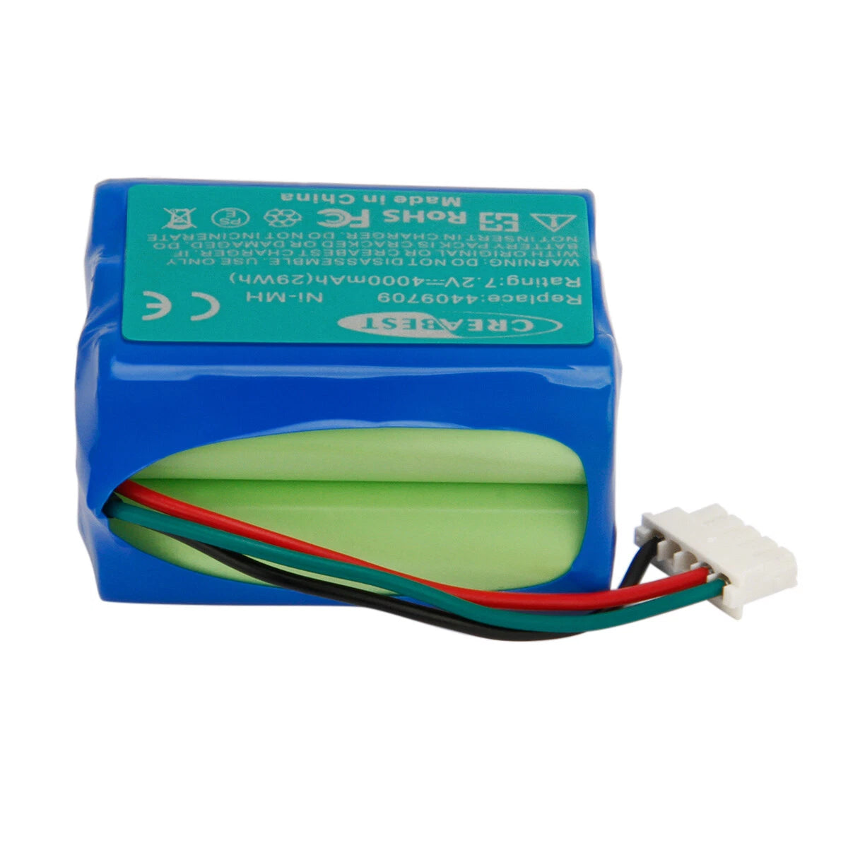 7.2V 4.0Ah Replacement Battery For iRobot Braava 380 380T 390 390T Mint 5200 5200C