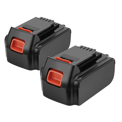 SHENTEC 2X 6AH 20V Li-ion Battery For Black Decker LBX20 BDCDMT120 LDX120SB