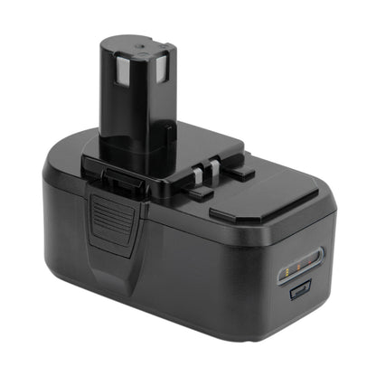 SHENTEC 6Ah 18V Li-ion Battery for Ryobi ONE+ ABP1801 ABP1803 RB18L40 RB18L50 BPL1815