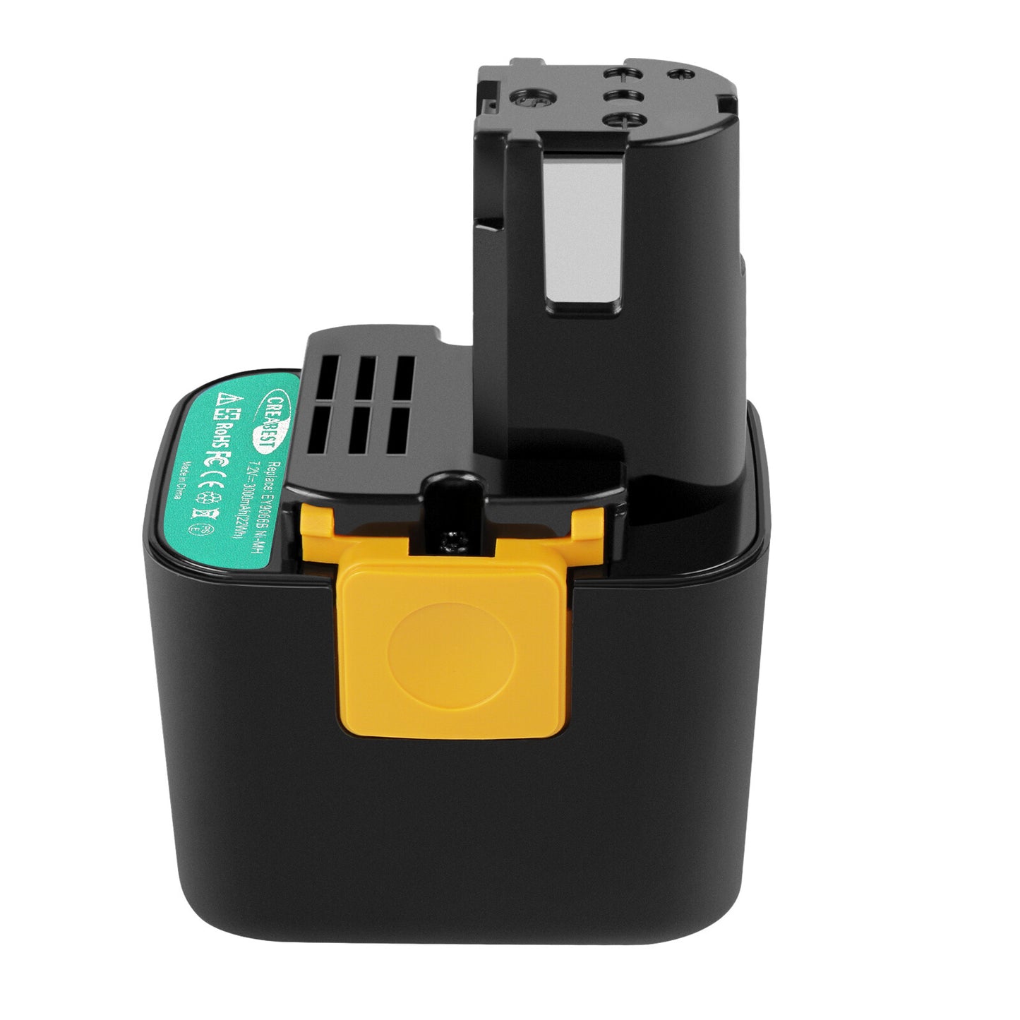 4Ah 7.2V Ni-MH Replacement Battery For Panasonic EY3654 EY9166 EY9065 EY6198B EY9066 EZ9066