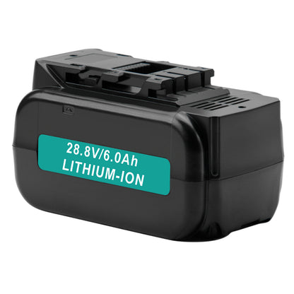 6.0Ah 28.8V Li-ion Replacement Battery For Panasonic EY9L80 EY9L80B EY7880LN2T EY7880LN2T