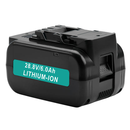6.0Ah 28.8V Li-ion Replacement Battery For Panasonic EY9L80 EY9L80B EY7880LN2T EY7880LN2T