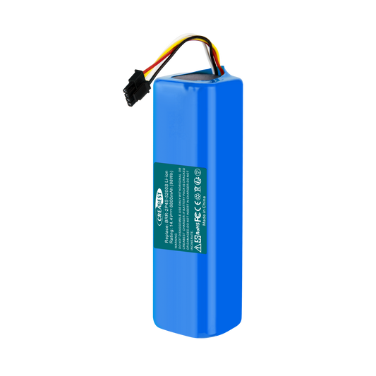 6.8Ah 14.4V Replacement Battery For Xiaomi BRR-2P4S-5200S,Roborock S50 S51 S55,T61 T60 T65